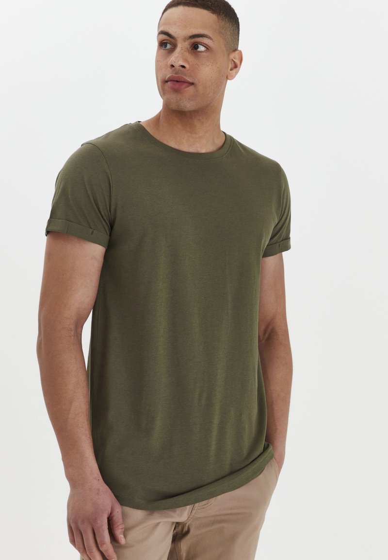 Solid - SDLONGO - T-shirt - bas - ivy green, Förstora