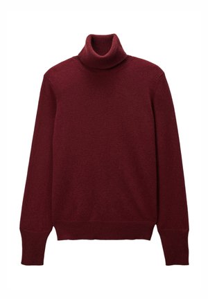COL ROULÉ - Pullover - cabernet