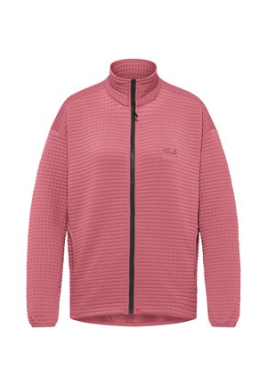 Jack Wolfskin, JACK WOLFSKIN MOGARI FZ W - Fleecejas - evening rose