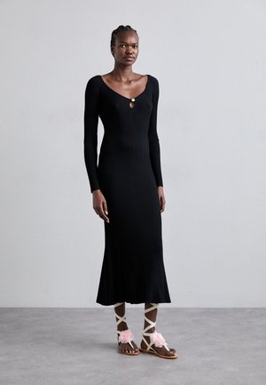 HOOK EYE - Jumper dress - nero