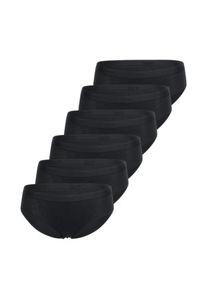 6ER PACK GO CASUAL - Slip - schwarz