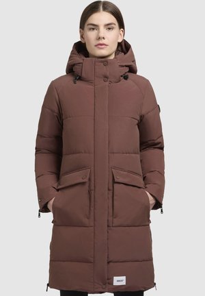 khujo SYMBIO - Winter coat - rotbraun