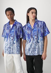 Carlo Colucci UNISEX - Overhemdblouse - blau