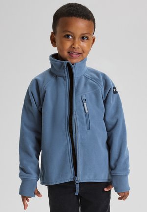 Polarn O. Pyret, WINDPROOF FLEECE MID-LAYER JACKET UNISEX - Fleecejas - bijou blue