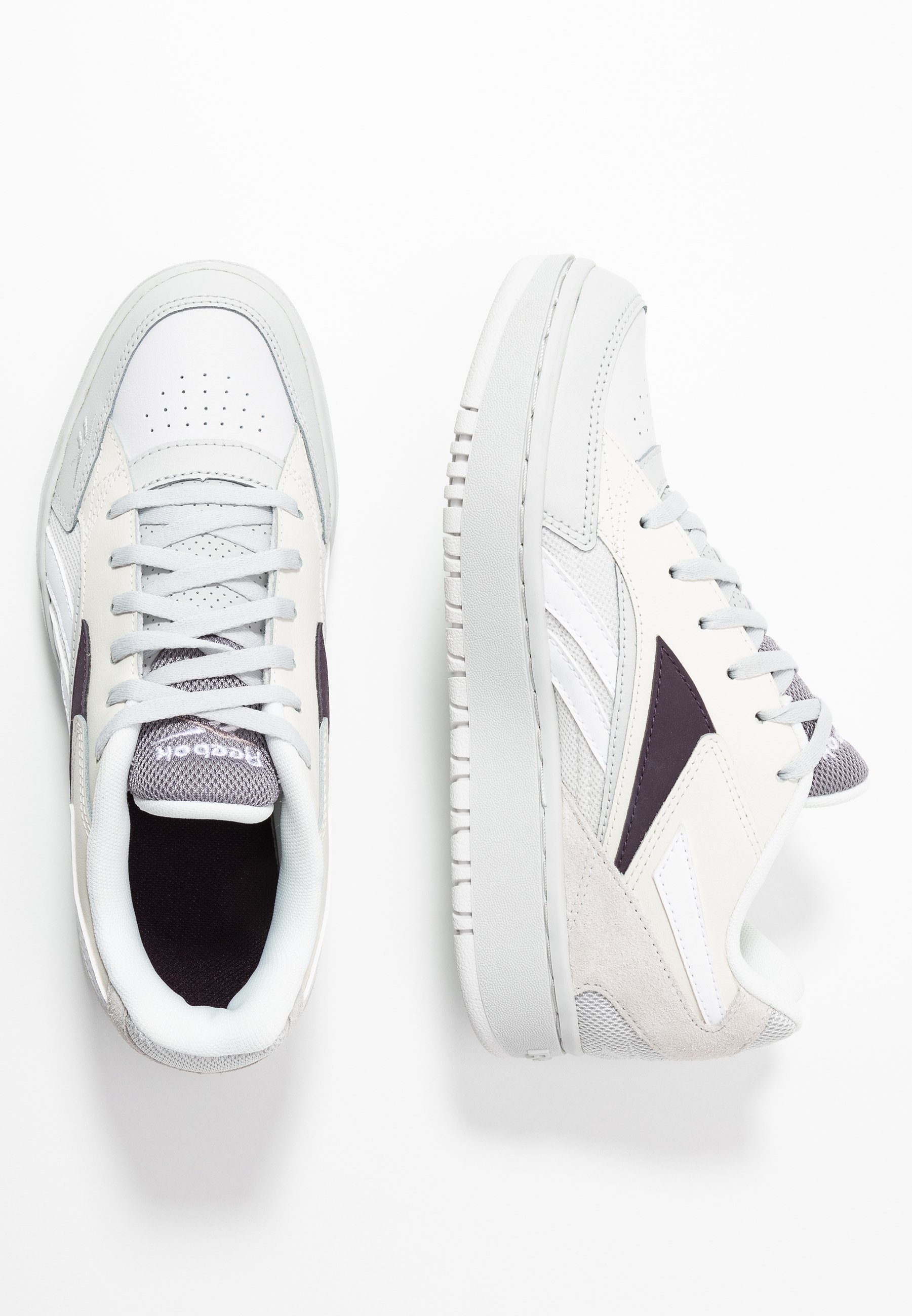 Reebok Classic COURT DOUBLE MIX Joggesko porcelchalk Reebok Classic COURT DOUBLE MIX Joggesko porcelchalk