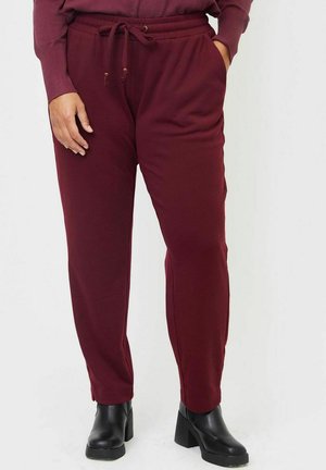 ADABNA - Pantalon classique - burgundy