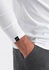 Ombre WITH POCKET  - Langarmshirt - white