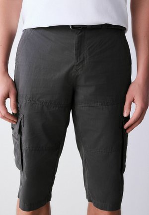 REGULAR FIT  - Cargo trousers - black