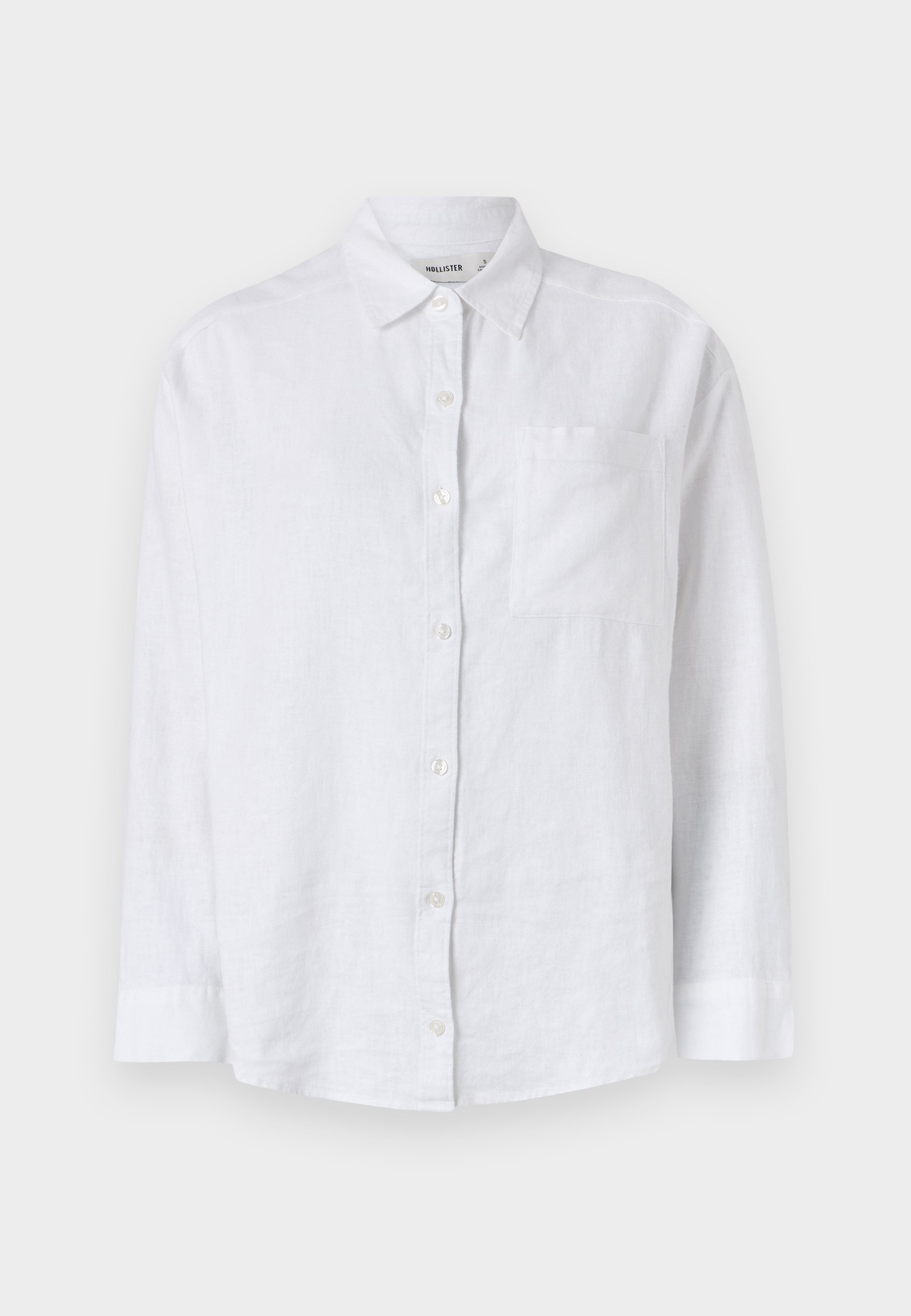 blusa blanca hollister