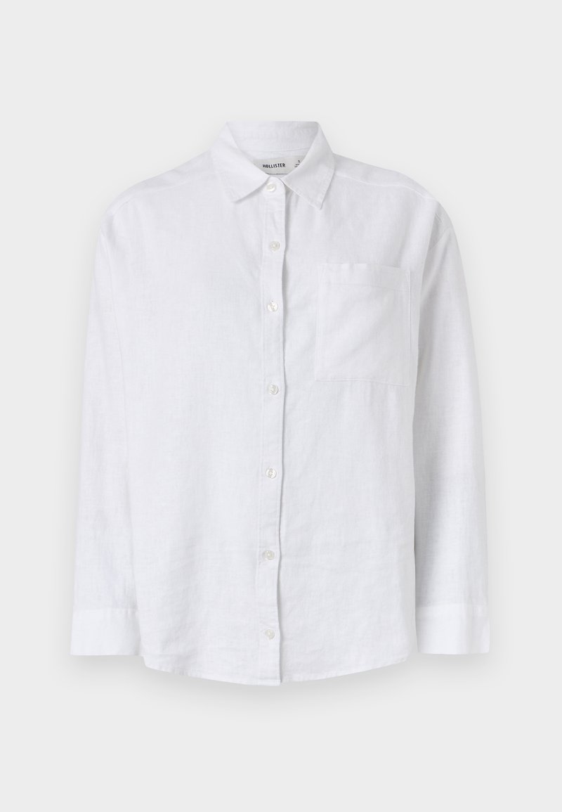 Hollister Co. SHIRT - Button-down blouse - white - Zalando.co.uk Hollister Co. SHIRT - Button-down blouse - white - Zalando.co.uk