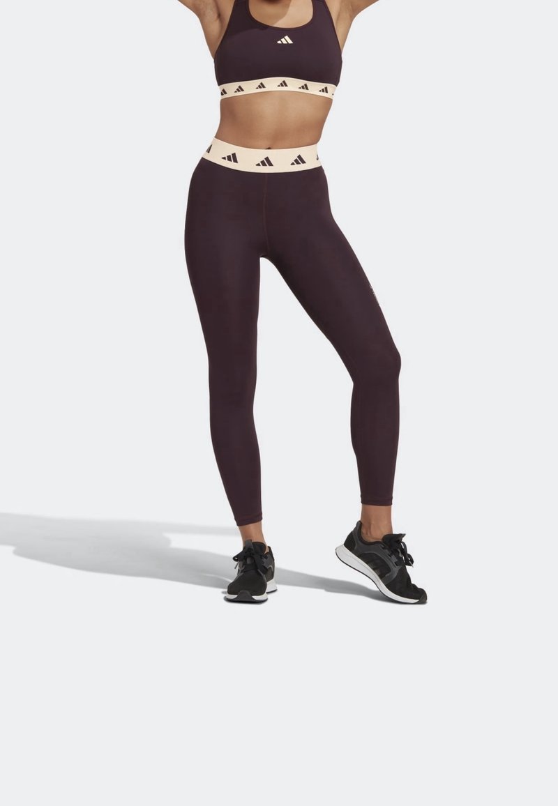 adidas Performance Leggings - bordeaux