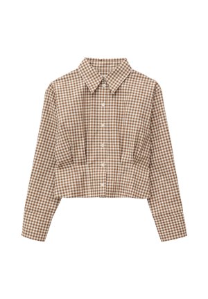 & OTHER STORIES, & OTHER STORIES TAPERED SHIRT - Chemisier - brown