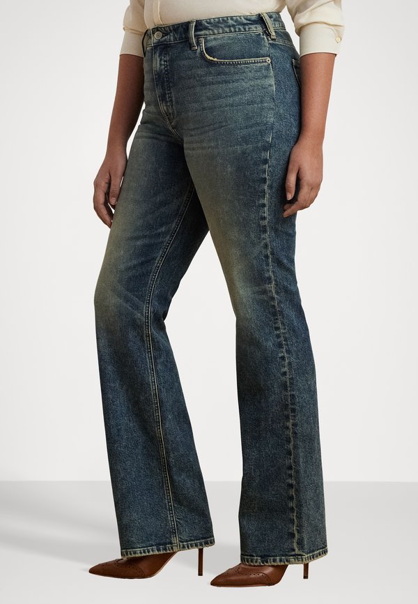 HIGH RISE BOOT JEAN - Bootcut jeans - haze wash2