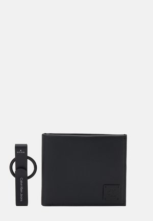 Calvin Klein Jeans BIFOLD COIN DRING KEYFOB - Portefeuille - black