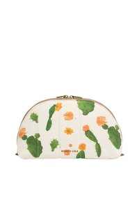 Bimba Y Lola MEDIALUNA GRANDE CACTUS - Toiletti-/meikkilaukku - cactus mini marfil