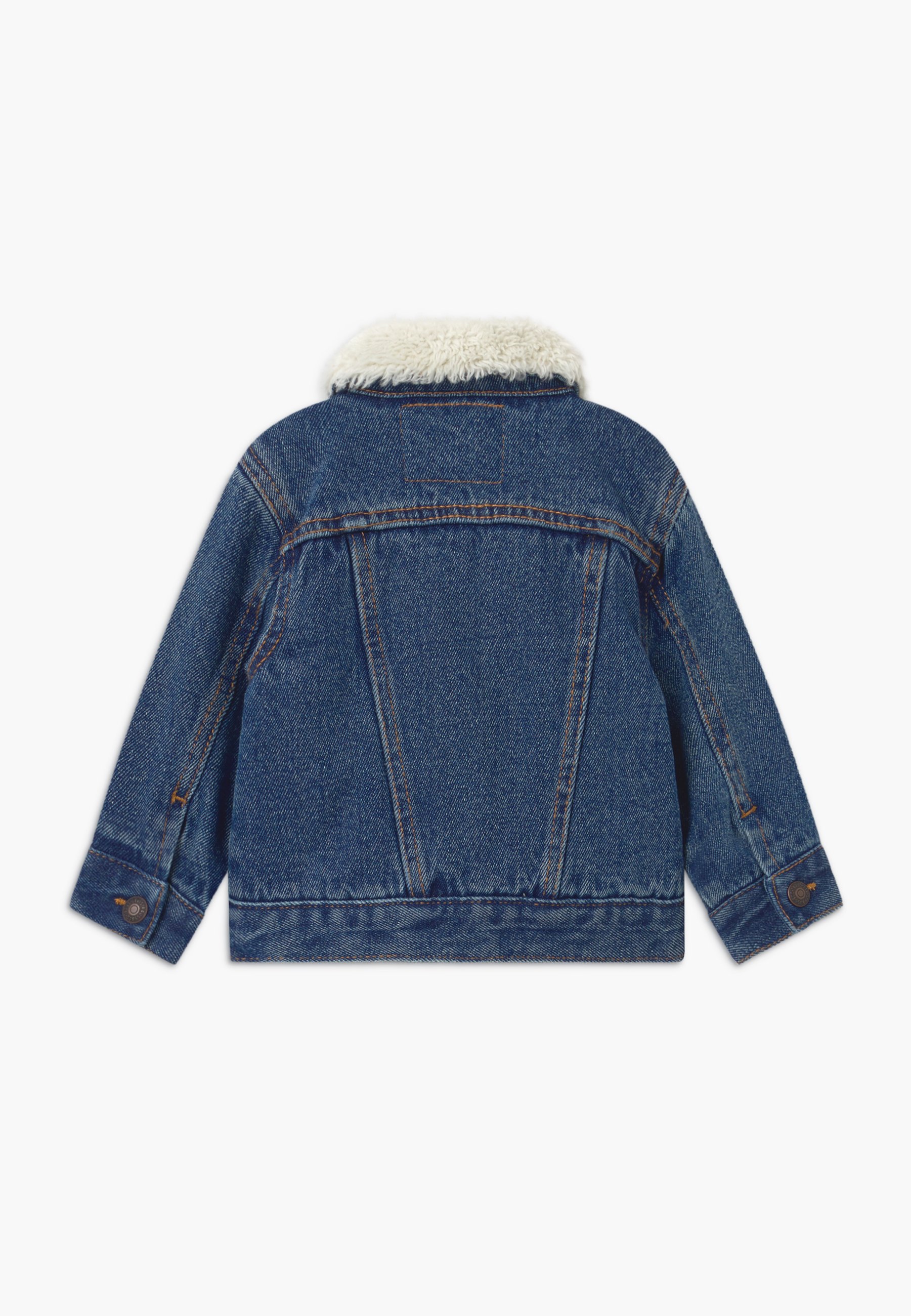 levi's shearling jean jacket