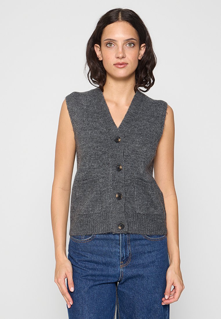 Vero Moda Bodywarmer grijs Vero Moda Bodywarmer grijs