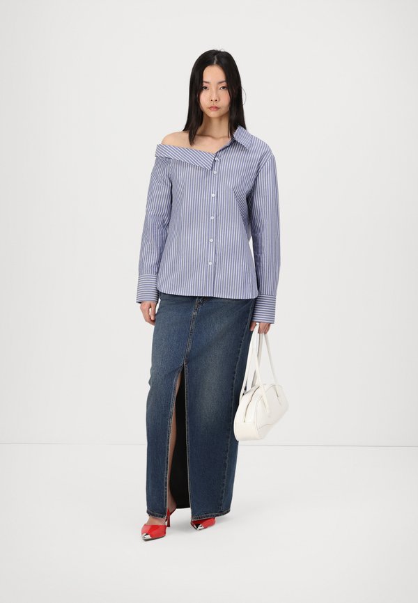 ONLMAIA ASYMMESTRISK SHIRT - Button-down blouse2