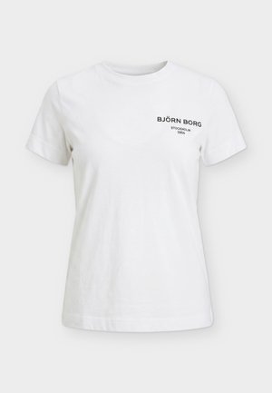Björn Borg, ESSENTIAL 1 - T-shirts - brilliant white