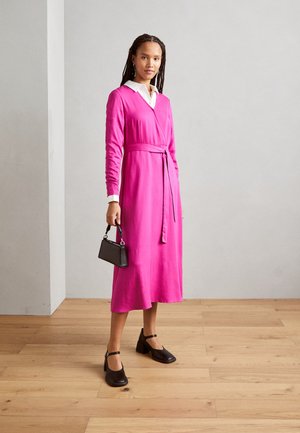 PIAS - Day dress - fuchsia red