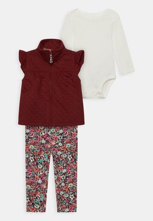 VESTSET BURGQUILT SET - Waistcoat - red