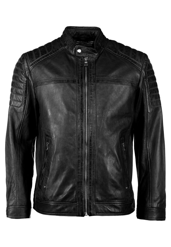 MIT HANDYTASCHE - Lederjacke