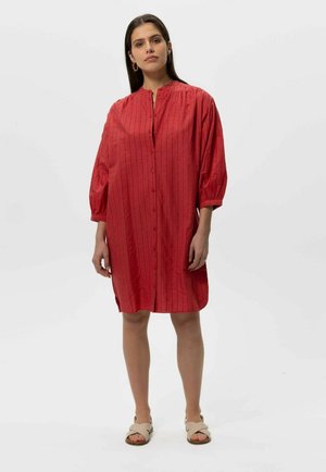 Shirt dress - rot