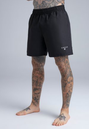 SIKSILK SWIM SHORTS. - Plavecké šortky - black