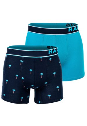 Happy Shorts 2ER PACK RETRO LOGO WAISTBAND - Lyhytlahkeiset bokserit - palms