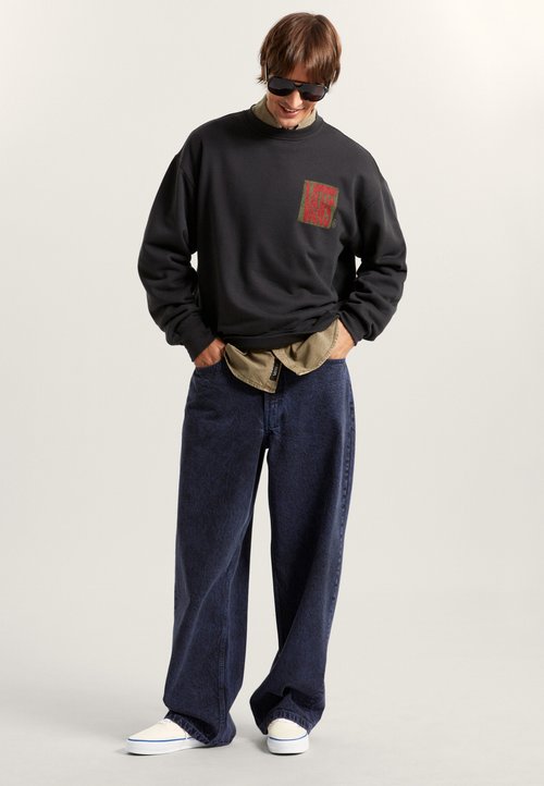 Vans STRETCH STACK CRACKLE CREW - Sudadera - black — photo 2