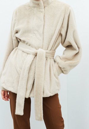 Wintermantel - beige