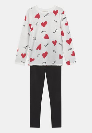 SET - Leggings - snow white