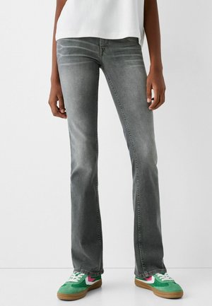 Jeans bootcut - mottled dark grey