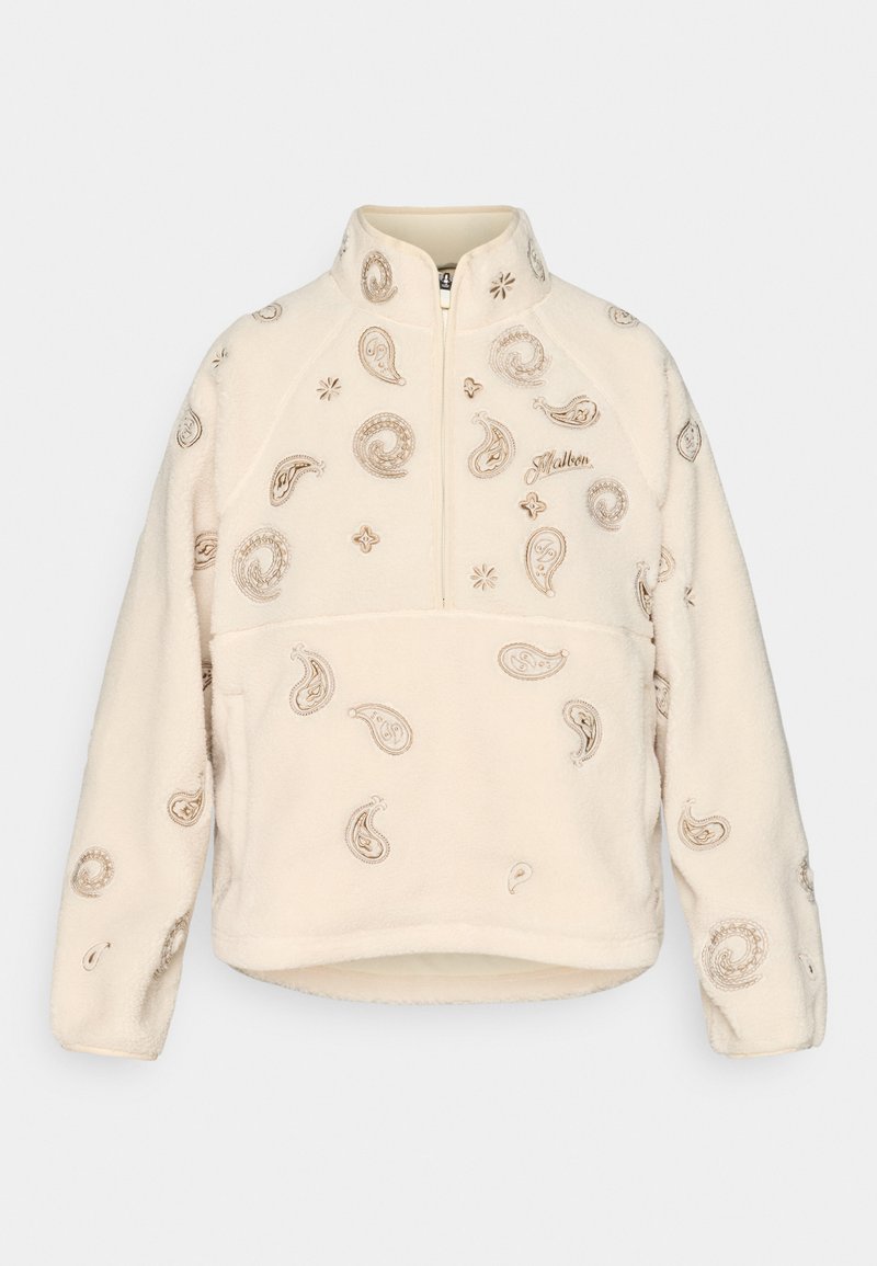 Malbon Fleece trui beige