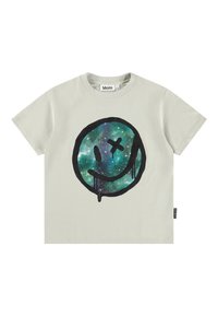 Molo RILEY SHORT SLEEVES UNISEX - T-shirts med print - white