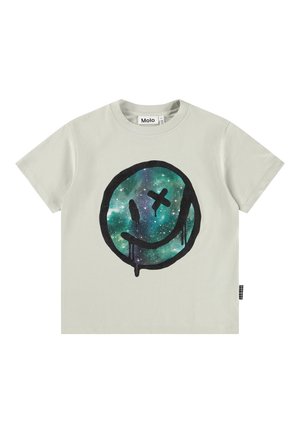 Molo RILEY SHORT SLEEVES UNISEX - T-shirt imprimé - white