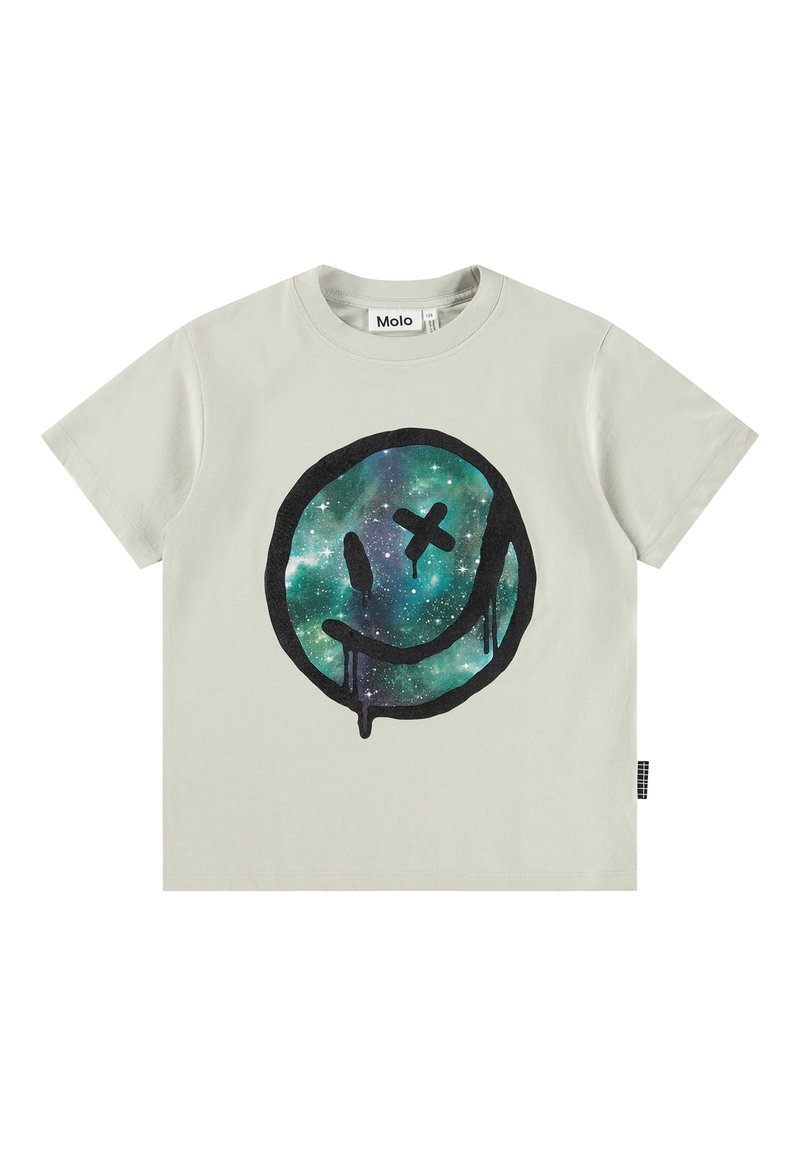Molo RILEY SHORT SLEEVES UNISEX - T-shirts med print - white