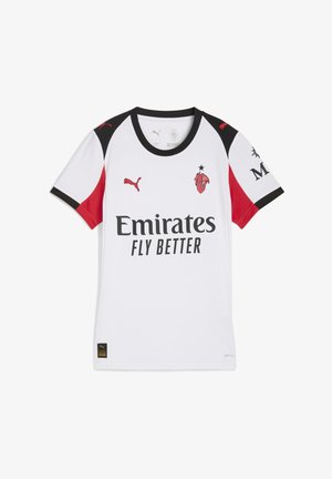 AC MILAN AUSWÄRTS - Marškinėliai su spaudiniu - white for all time red