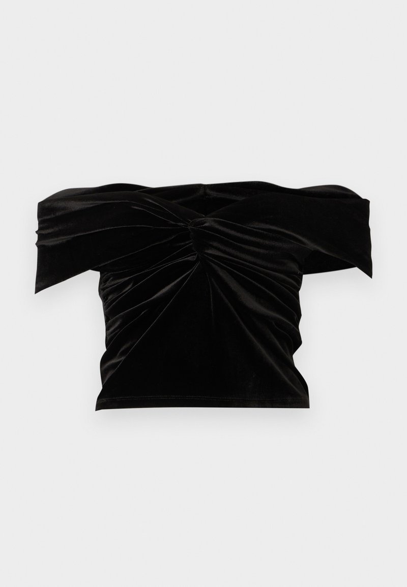 Good American T-shirt print zwart