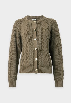 JDY, JDYCARMELLA CABLE CARDIGAN - Gilet - walnut