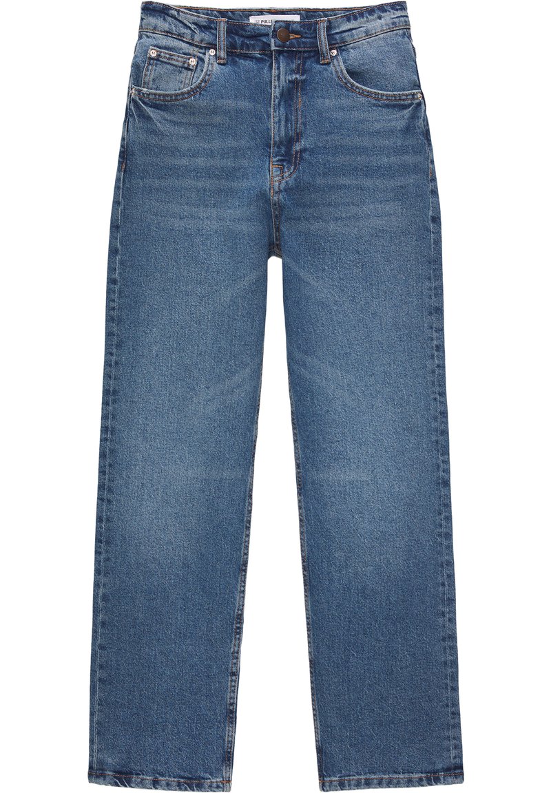 PULL&BEAR Straight leg jeans blauw denim/bluedenim PULL&BEAR Straight leg jeans blauw denim/bluedenim