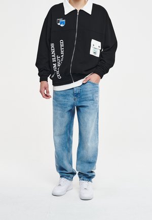 Pegador Sweat zippé - black
