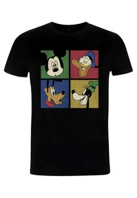 Henry Tiger DISNEY CLASSIC MICKEY BLOCK PARTY UNISEX - Camiseta estampada - black