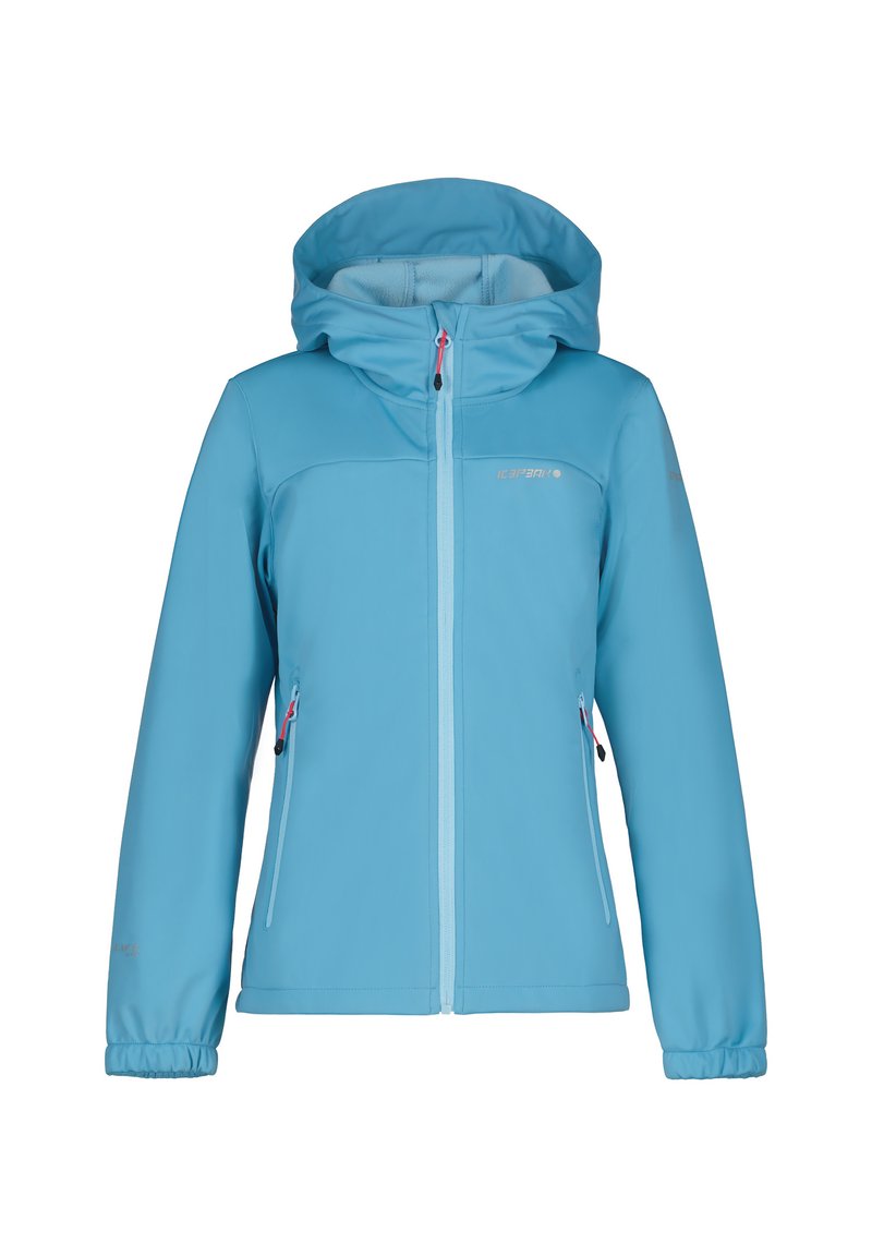 Icepeak - KLEVE JR UNISEX - Softshell jakker - lichtblau, Forstør