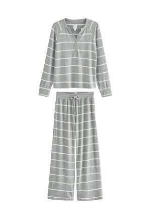 SET - Set lenjerie de noapte - grey stripe