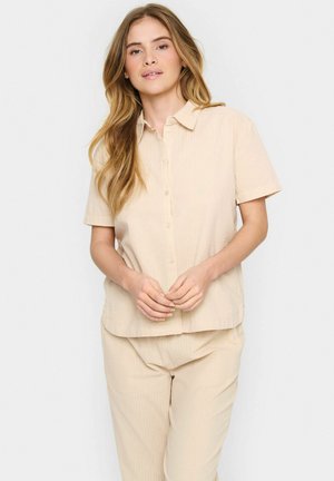 Saint Tropez ELMIKO - Button-down blouse - fog