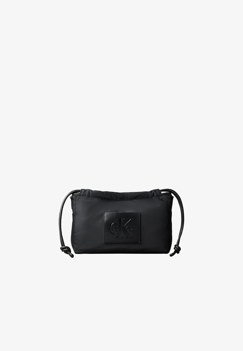 Calvin Klein DRAWSTRING SMALL - Τσάντα χιαστί - black