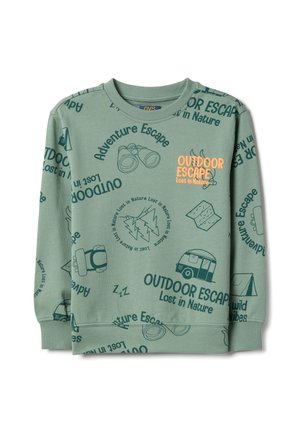 REGULAR FIT WITH PRINT - Sweater - light green