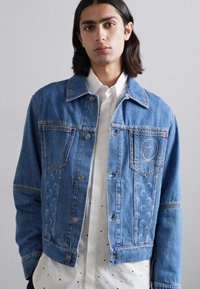 MARINE SERRE MOON LASER TRUCKER JACKET - Farmerdzseki - light blue