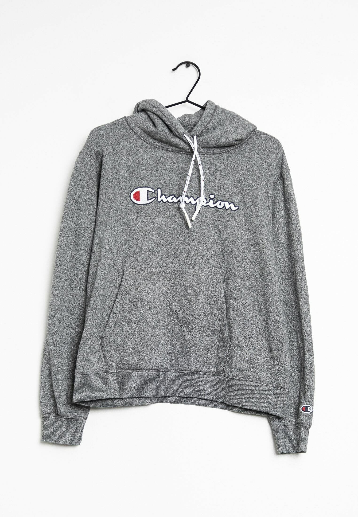 Fleece Hoodie Champion Reverse Weave Grey Champion Hoodie